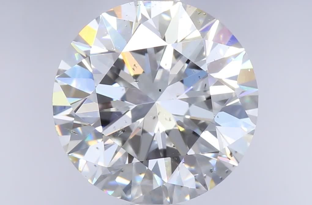 2.05ct F SI1 Very Good Cut Round Diamond