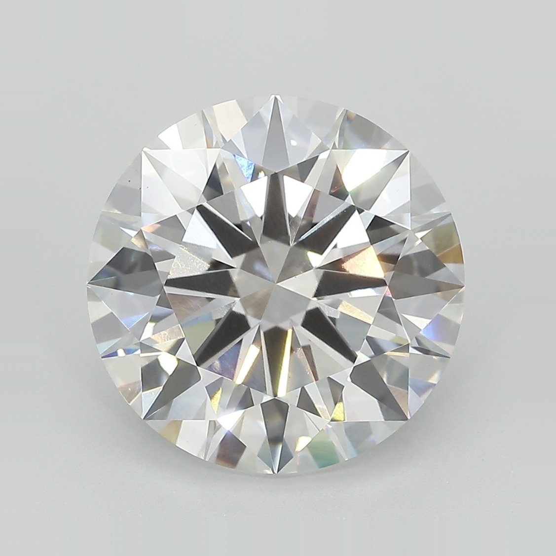 7.02ct D VS1 Rare Carat Ideal Cut Round Lab Grown Diamond