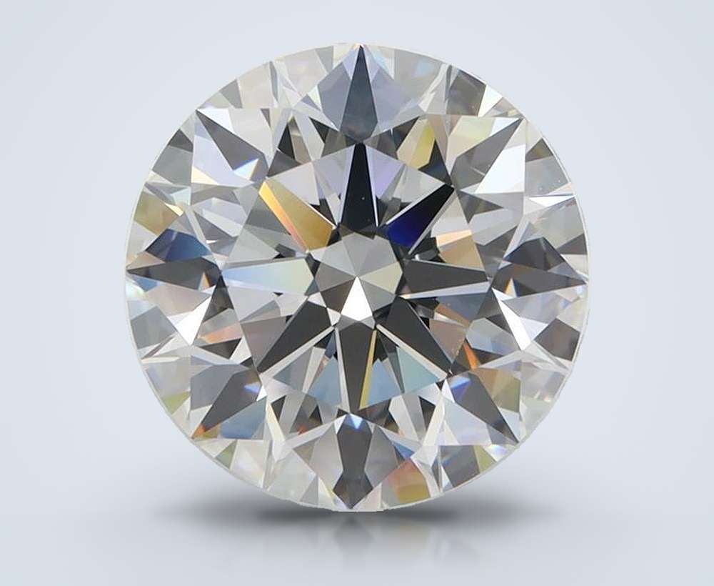 3.58 Carat Round Lab Diamond