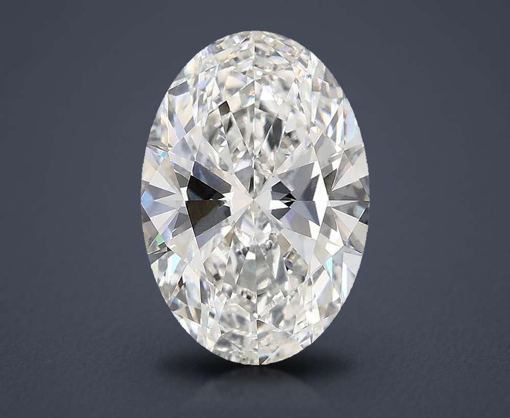 2.81 Carat Oval Lab Diamond
