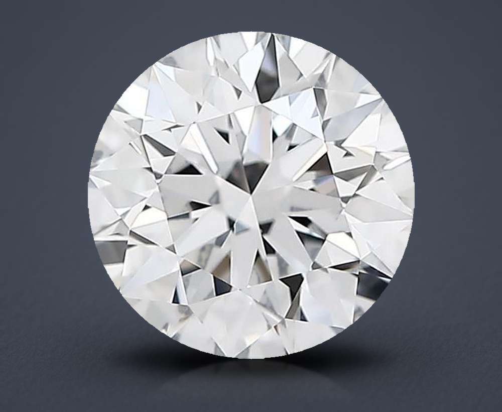3.18 Carat Round Lab Diamond