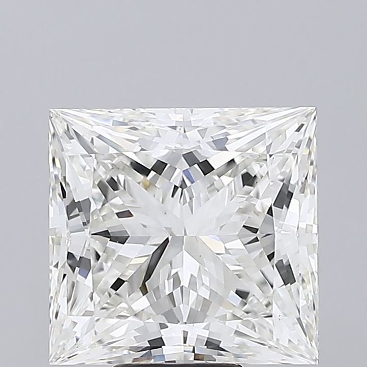 10.10ct F VS1 Rare Carat Ideal Cut Princess Lab Grown Diamond