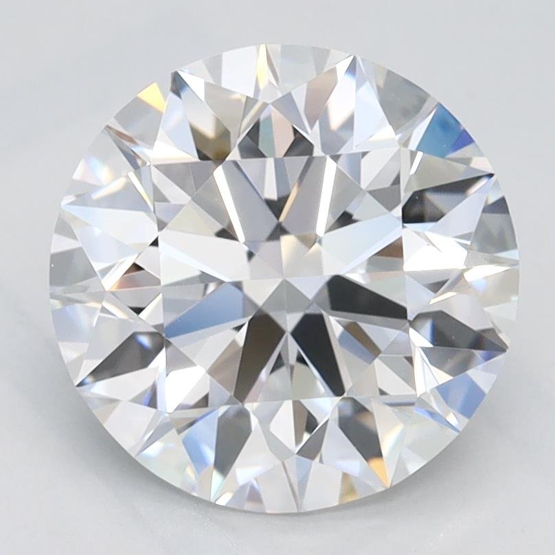 2.04ct D VVS2 Rare Carat Ideal Cut Round Lab Grown Diamond