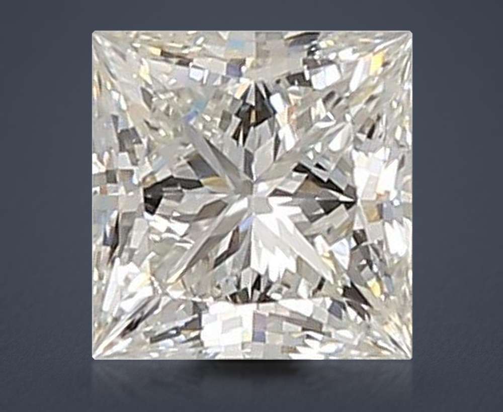 0.90 Carat Princess Lab Diamond