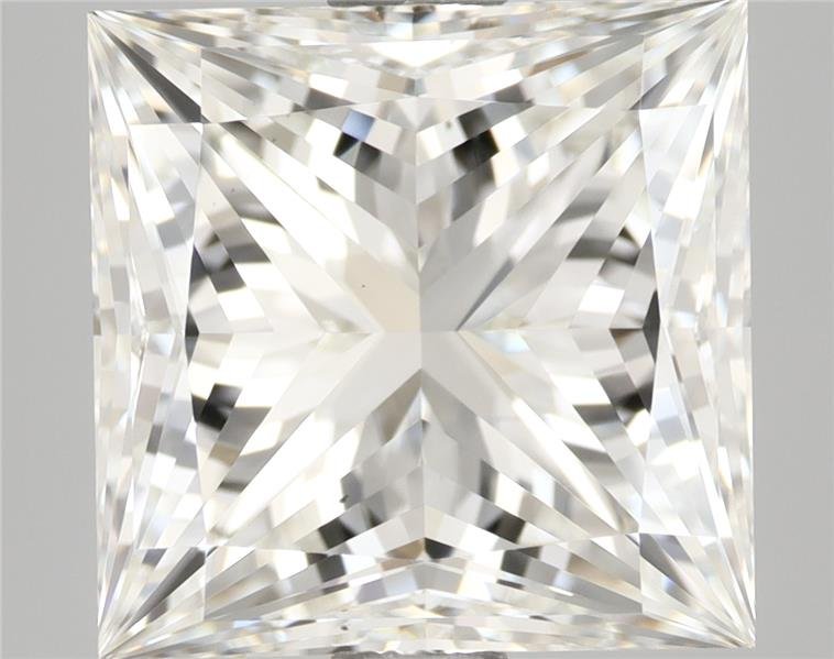 3.04ct I VS1 Rare Carat Ideal Cut Princess Diamond