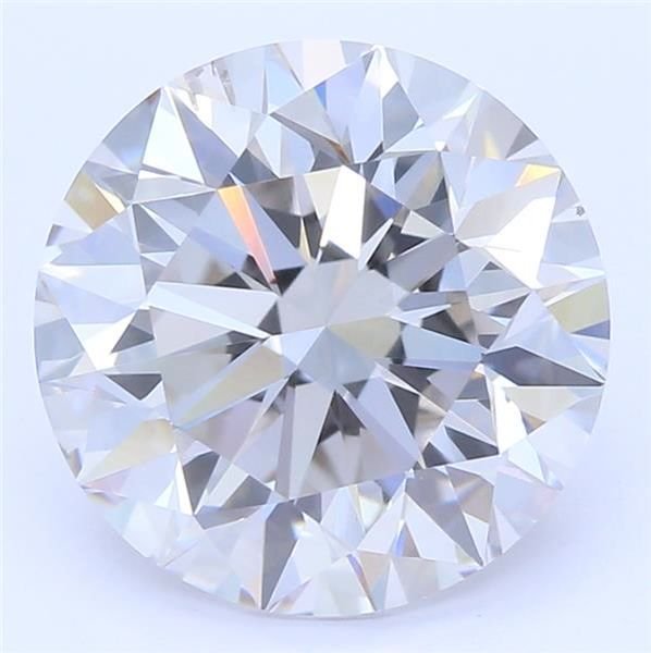 2.03ct H SI1 Excellent Cut Round Lab Grown Diamond