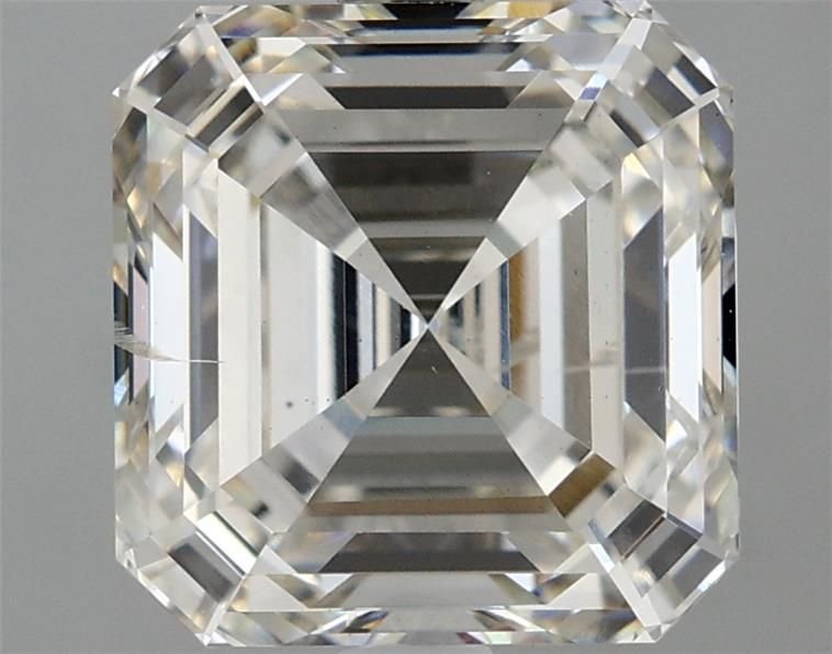 4.48ct H SI1 Rare Carat Ideal Cut Asscher Lab Grown Diamond