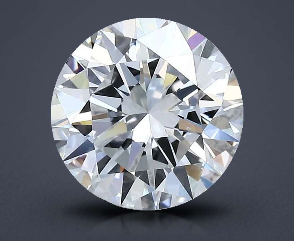 2.01 Carat Round Natural Diamond