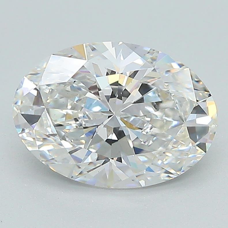 2.10ct E VS1 Rare Carat Ideal Cut Oval Lab Grown Diamond