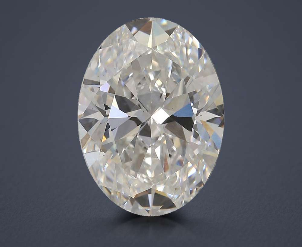 3.04 Carat Oval Lab Diamond