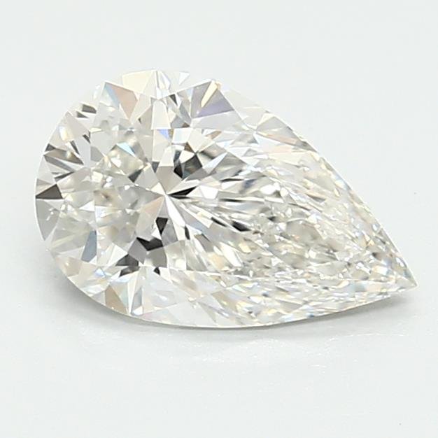 1.36ct F VVS2 Rare Carat Ideal Cut Pear Lab Grown Diamond