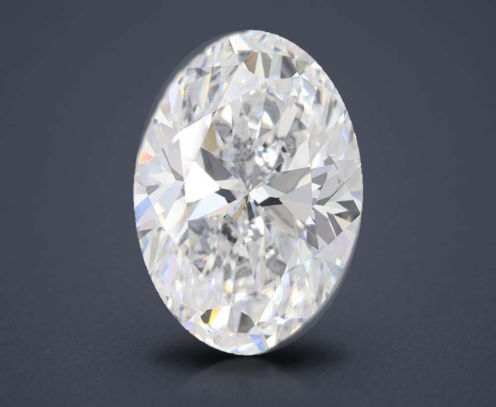 3.60 Carat Oval Lab Diamond