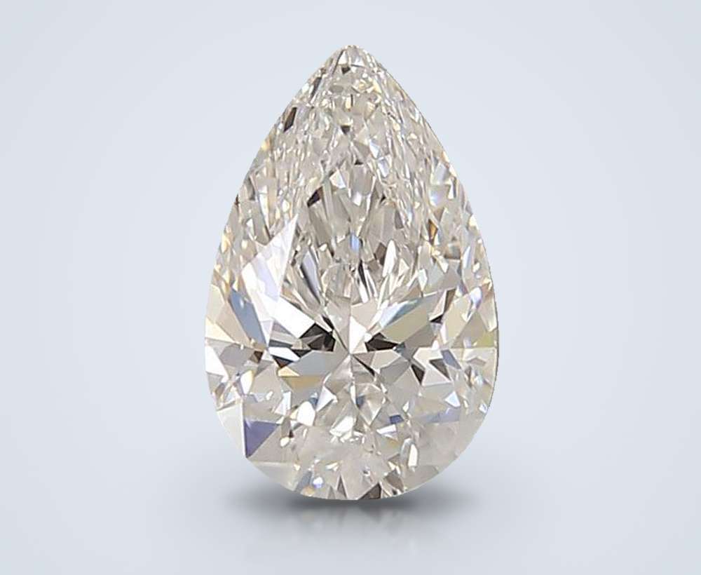 1.50 Carat Pear Lab Diamond