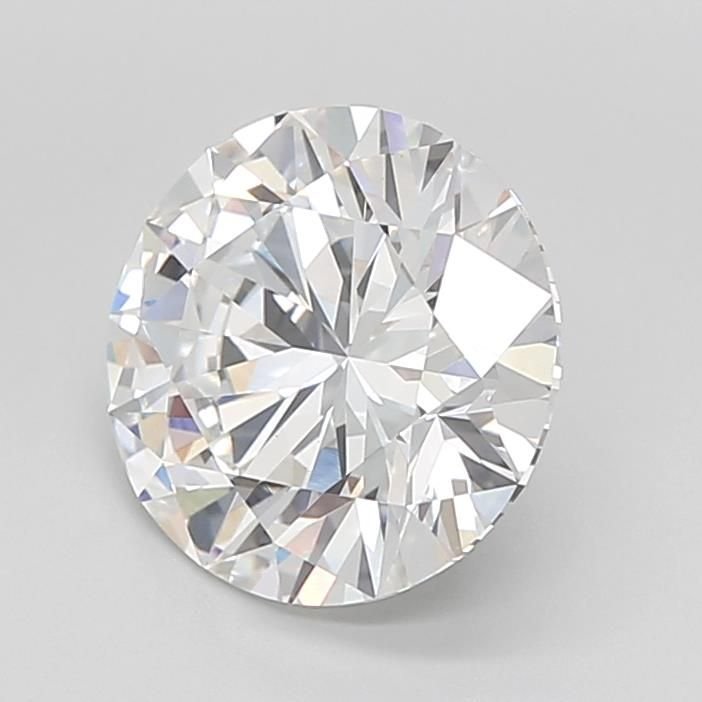 4.09 Carat Round Lab Diamond