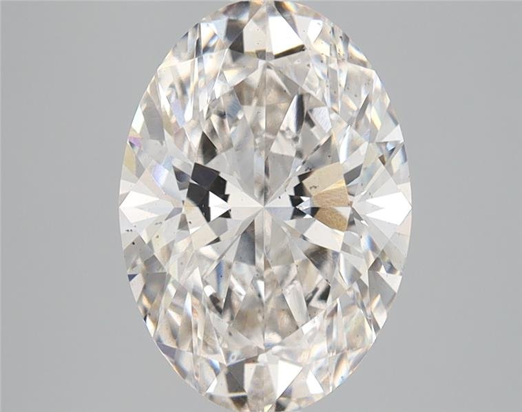 2.77ct H SI1 Rare Carat Ideal Cut Oval Lab Grown Diamond