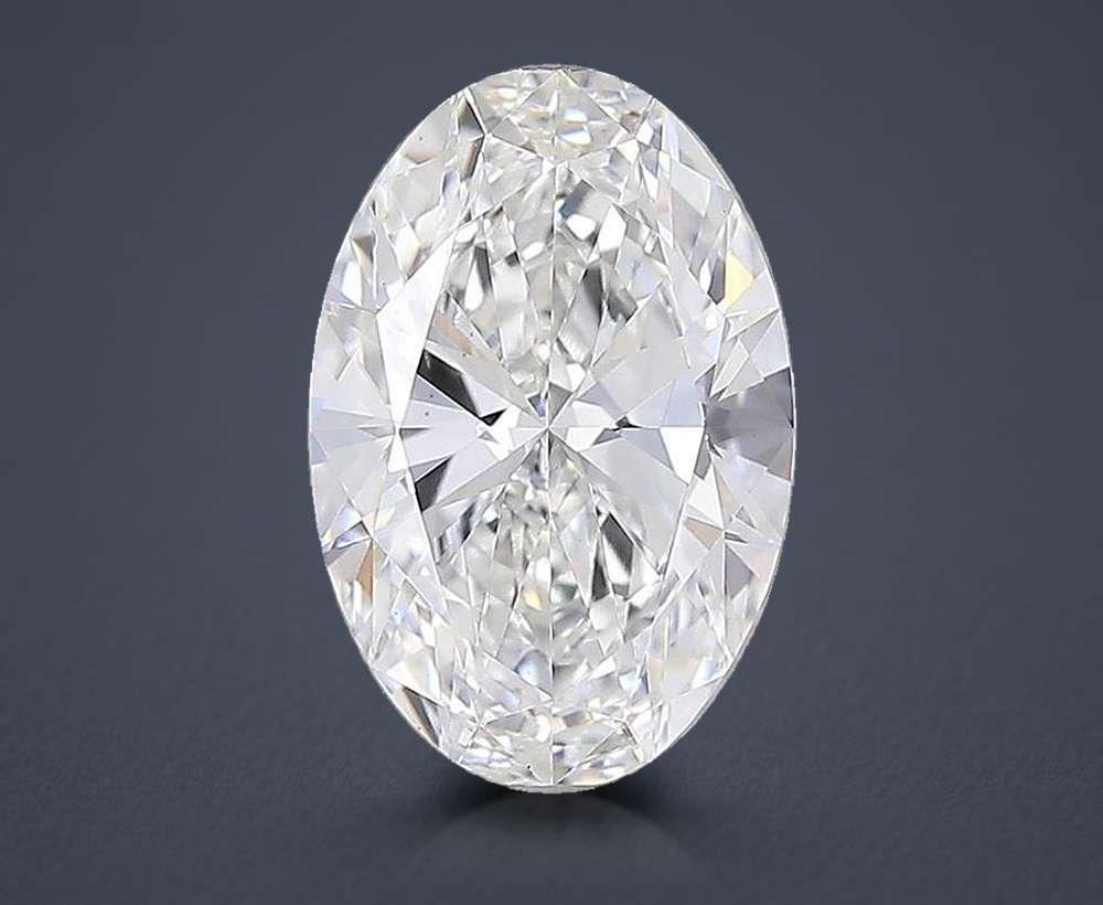 3.38 Carat Oval Lab Diamond