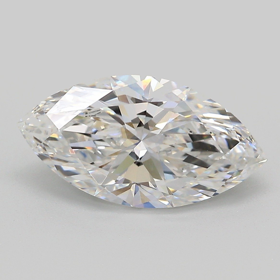 3.08ct E VVS2 Rare Carat Ideal Cut Marquise Lab Grown Diamond