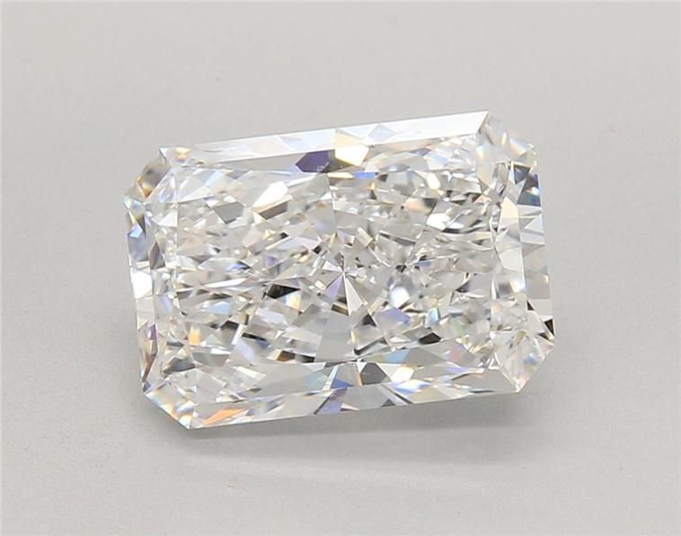 3.31ct D VVS2 Rare Carat Ideal Cut Radiant Lab Grown Diamond