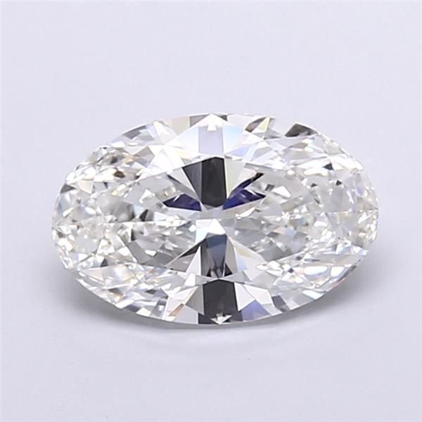 4.01ct F VVS2 Rare Carat Ideal Cut Oval Lab Grown Diamond