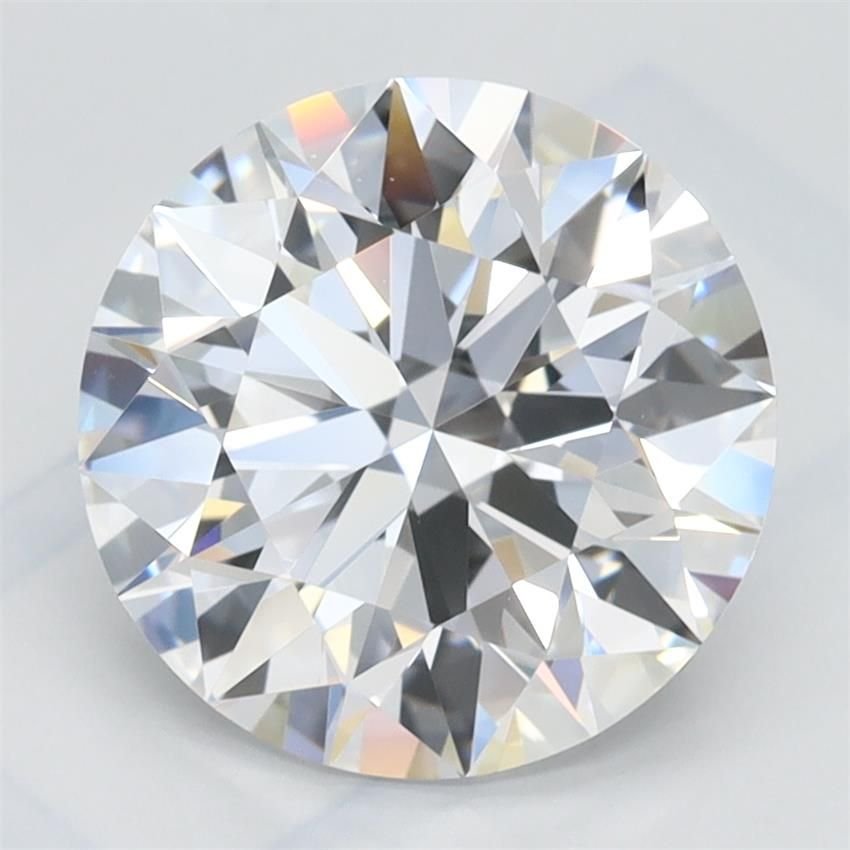 2.53ct D IF Rare Carat Ideal Cut Round Lab Grown Diamond
