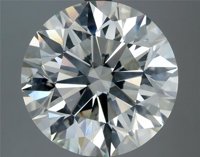 5.02ct I SI1 Excellent Cut Round Diamond