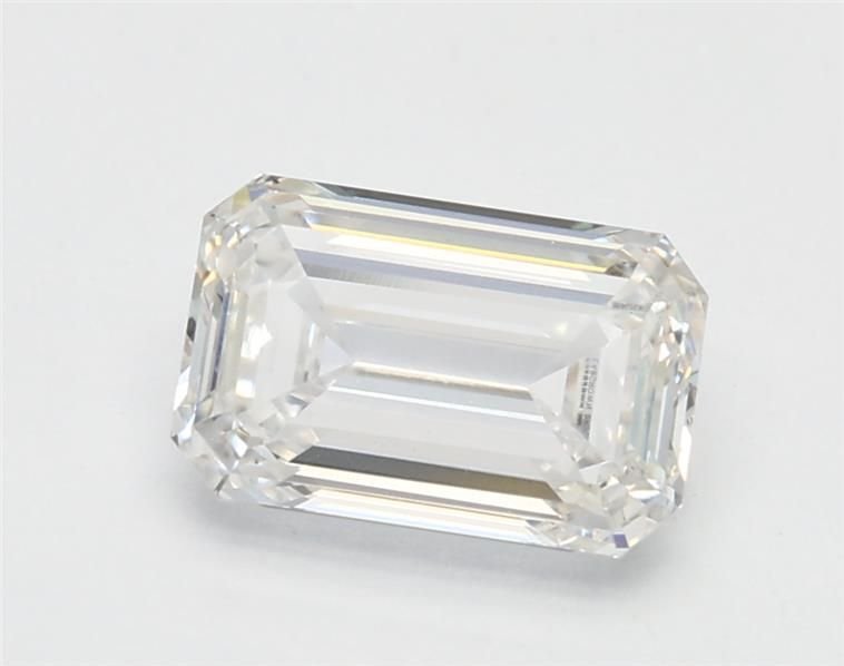 1.00ct F VS1 Rare Carat Ideal Cut Emerald Lab Grown Diamond