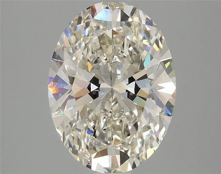 2.68ct I VS2 Rare Carat Ideal Cut Oval Lab Grown Diamond