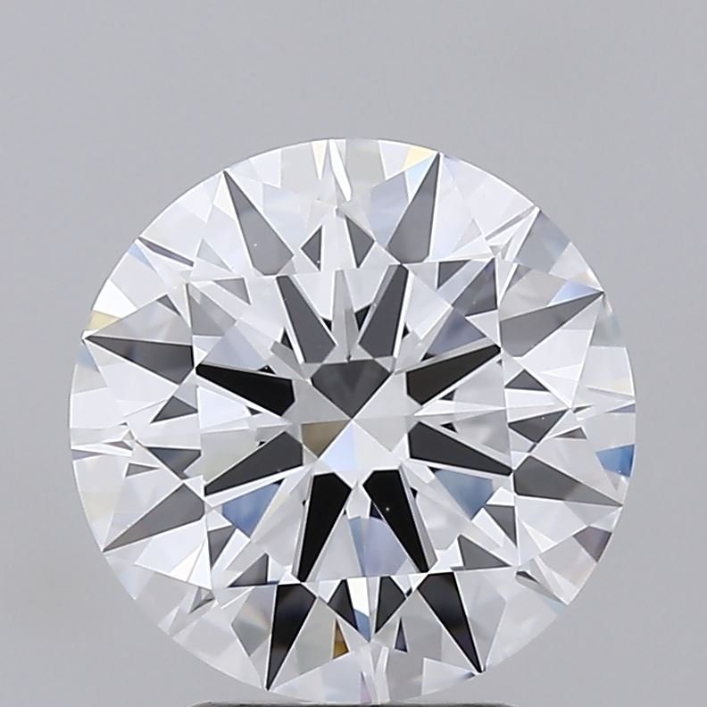 3.34ct E IF Rare Carat Ideal Cut Round Lab Grown Diamond