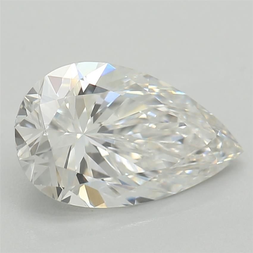 1.09ct F VS1 Very Good Cut Pear Lab Grown Diamond