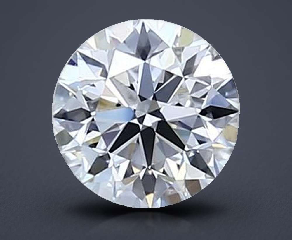 0.54 Carat Round Natural Diamond