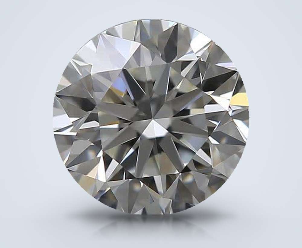 0.80 Carat Round Natural Diamond