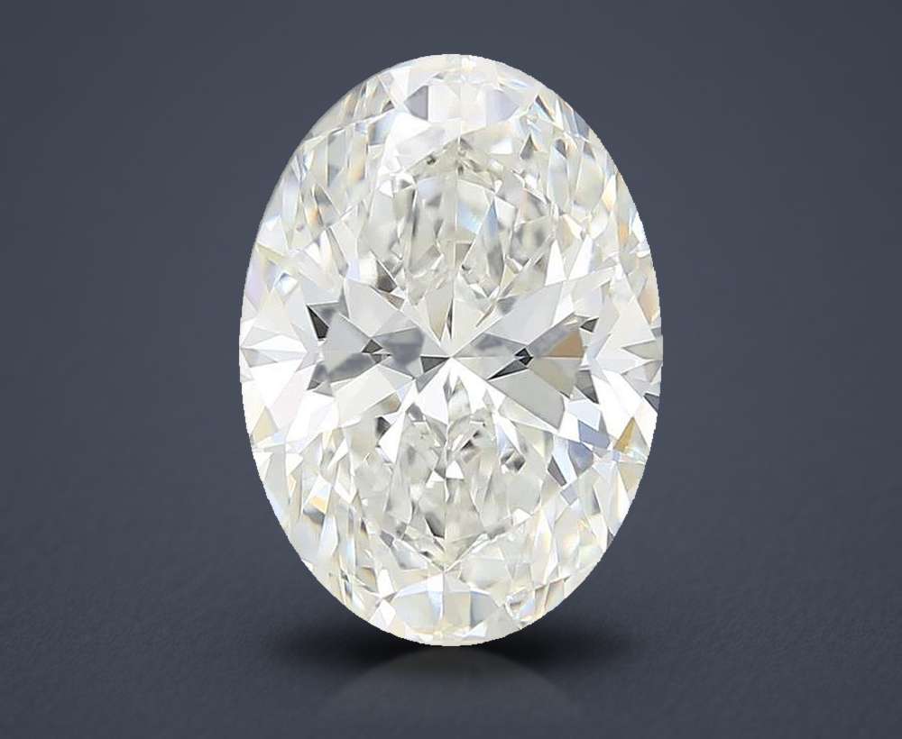 8.05 Carat Oval Lab Diamond