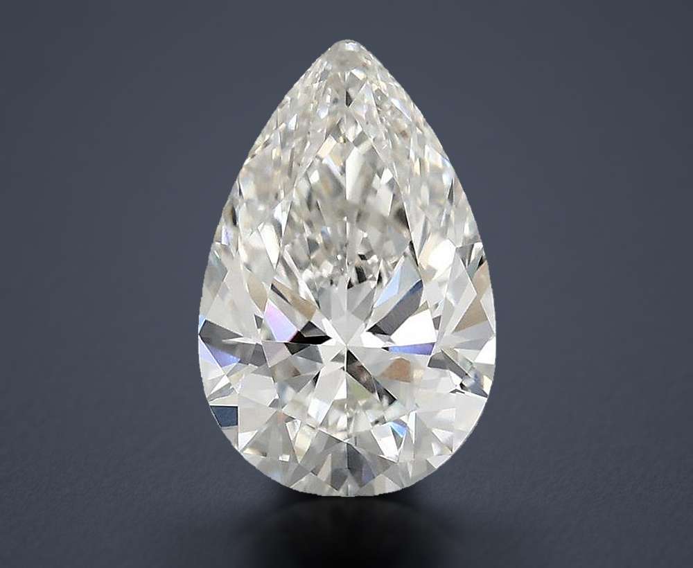 2.00 Carat Pear Lab Diamond