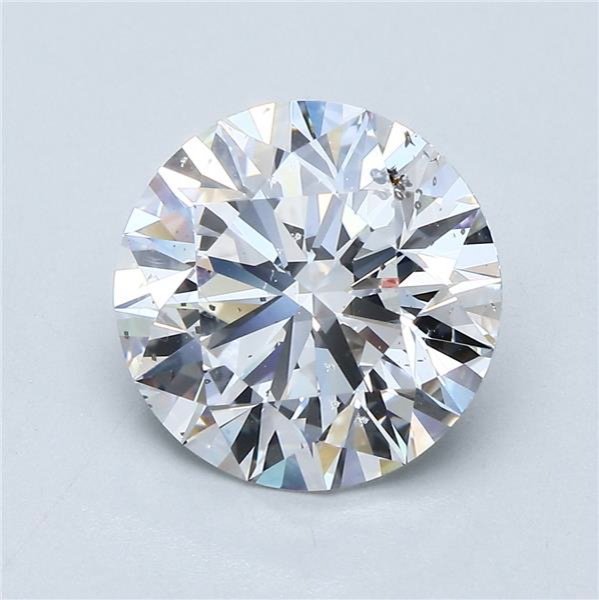 4.50ct E SI2 Rare Carat Ideal Cut Round Diamond