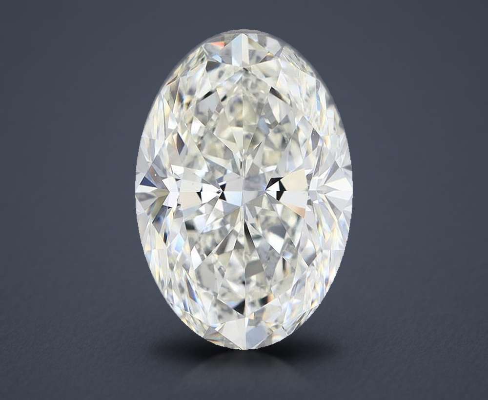 4.24 Carat Oval Natural Diamond