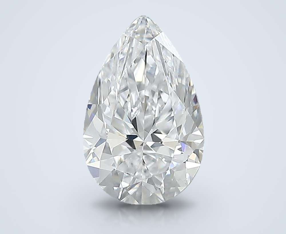 0.70 Carat Pear Natural Diamond