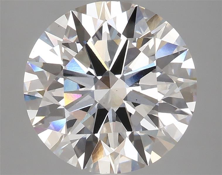 3.69 Carat Round Lab Diamond