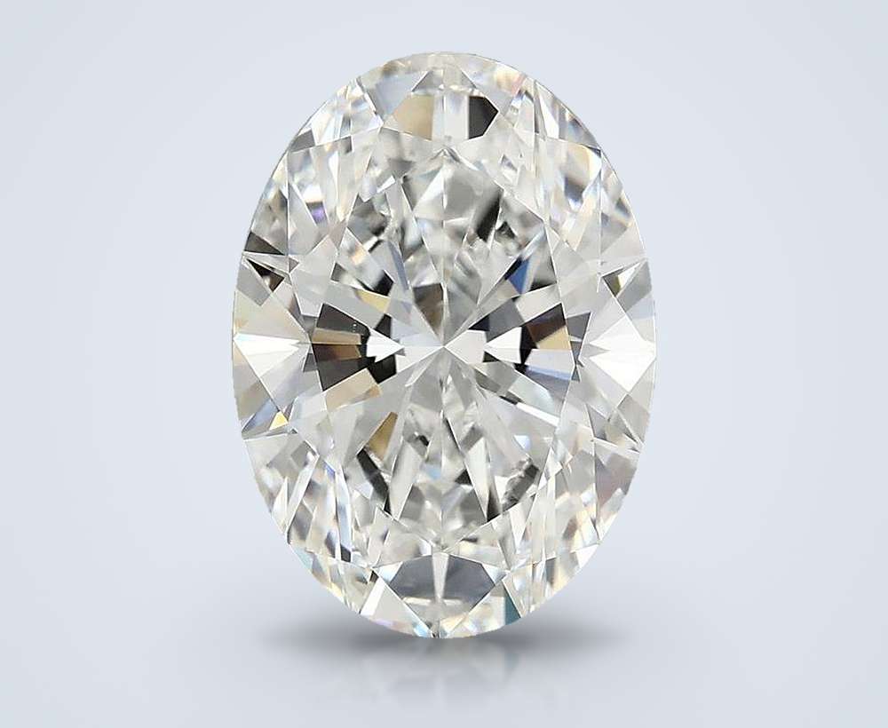 4.00 Carat Oval Lab Diamond