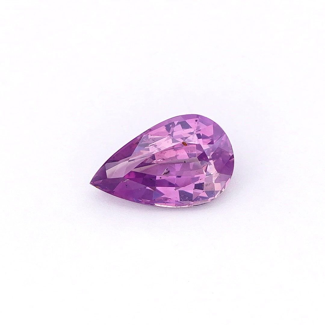 1.13 Carat Pink Pear Sapphire