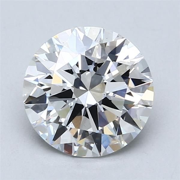 2.10ct D VS2 Excellent Cut Round Lab Grown Diamond