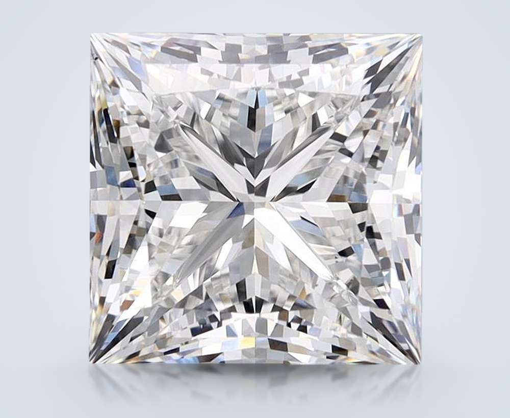 5.71 Carat Princess Lab Diamond