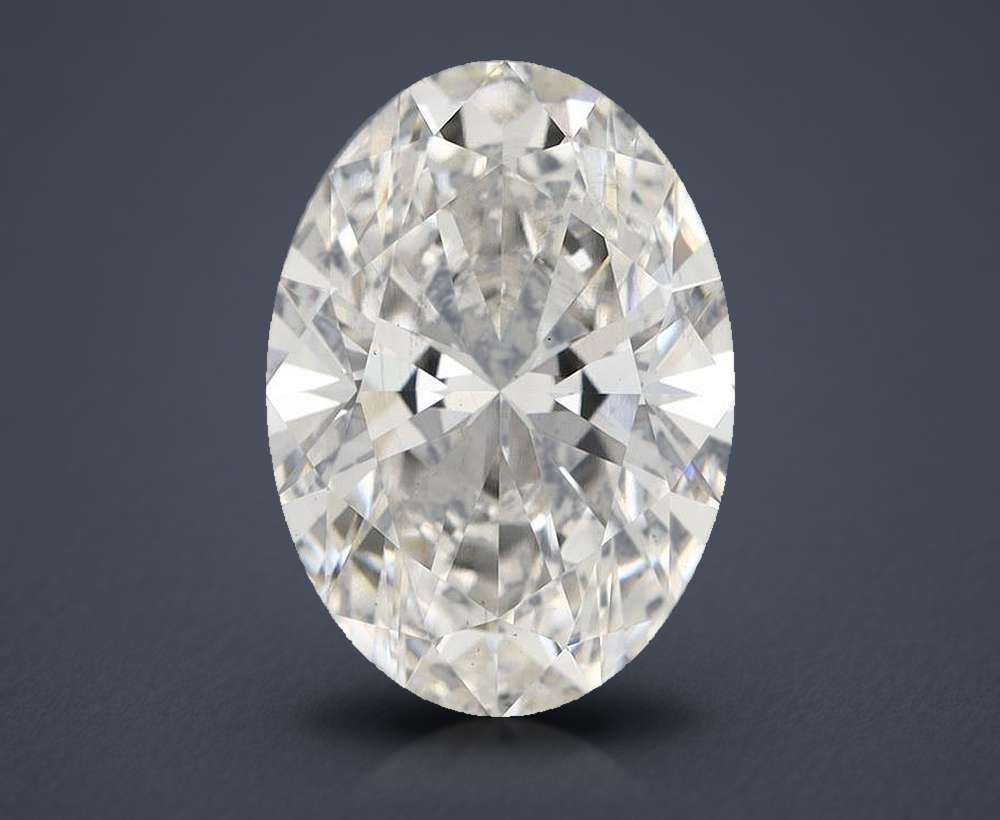 6.11 Carat Oval Lab Diamond