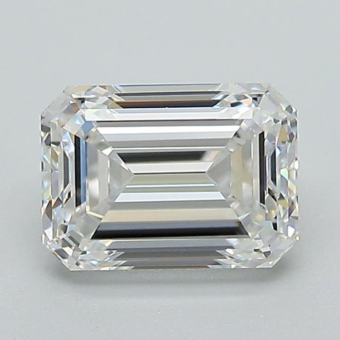 1.53ct E VVS2 Excellent Cut Emerald Lab Grown Diamond