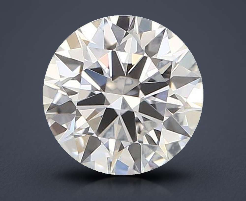 0.59 Carat Round Natural Diamond