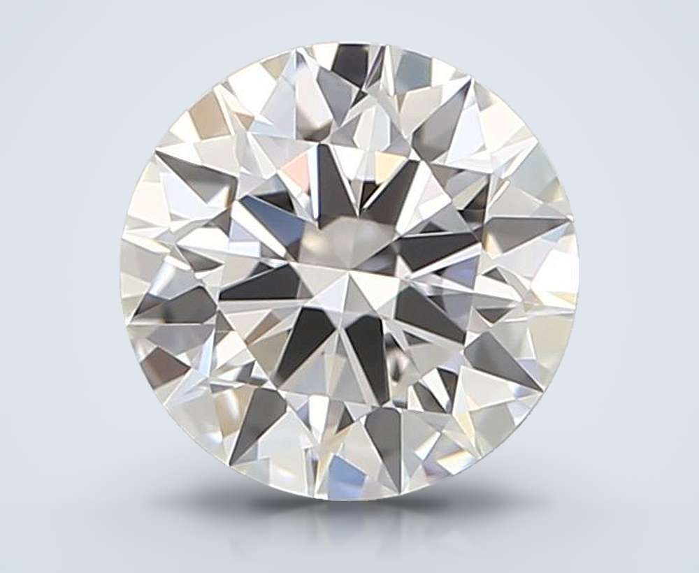 0.59 Carat Round Natural Diamond