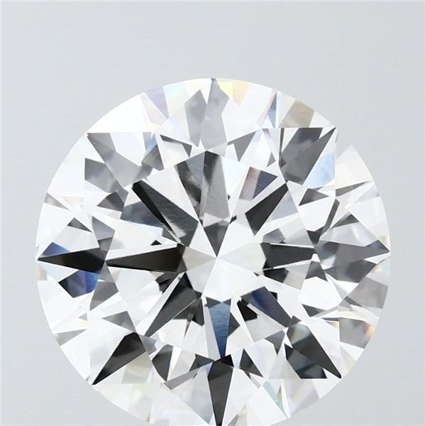 7.01ct G VVS2 Rare Carat Ideal Cut Round Lab Grown Diamond