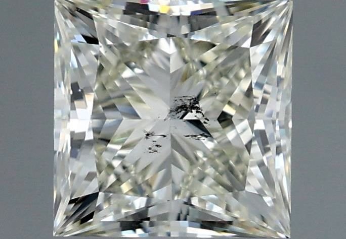 1.00ct I SI2 Rare Carat Ideal Cut Princess Diamond