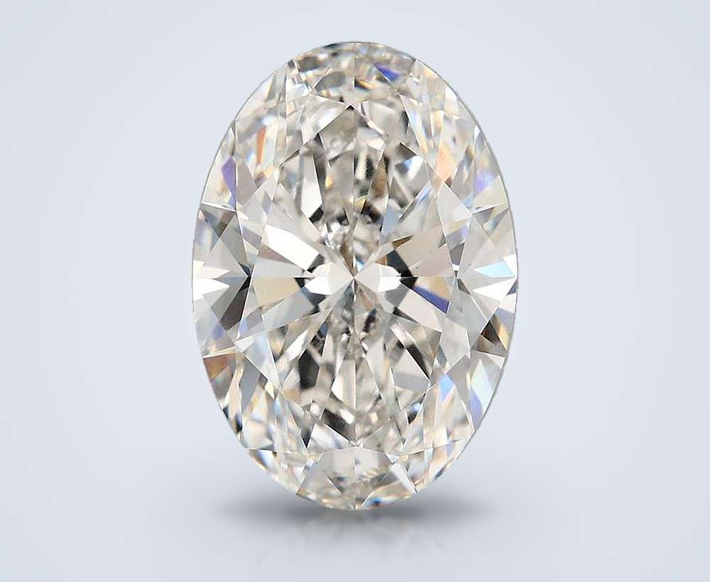 7.01 Carat Oval Lab Diamond