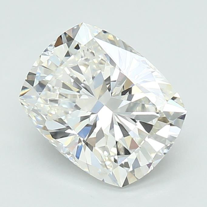 1.71ct F VVS2 Very Good Cut Cushion Lab Grown Diamond