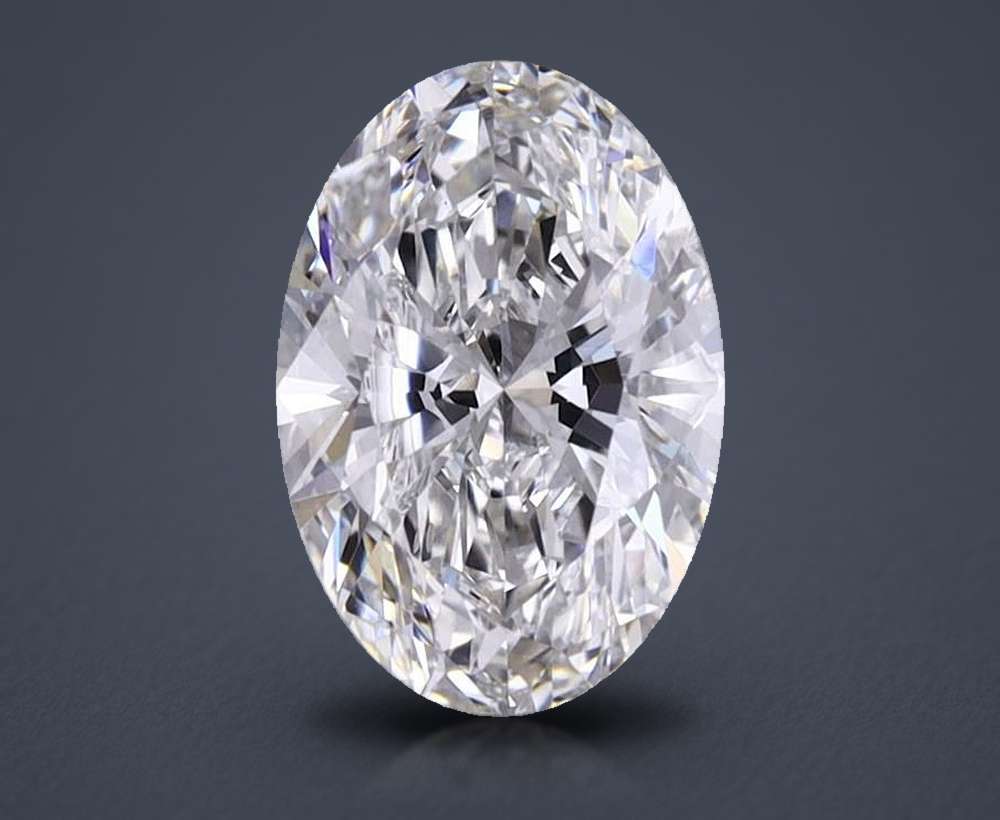 1.34 Carat Oval Lab Diamond